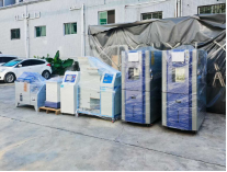 ?恒溫恒濕試驗(yàn)箱送貨韶關(guān)客戶(hù)公司